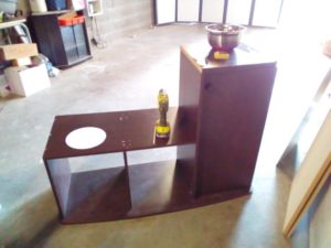 Cuisine DIY enfants renover meuble