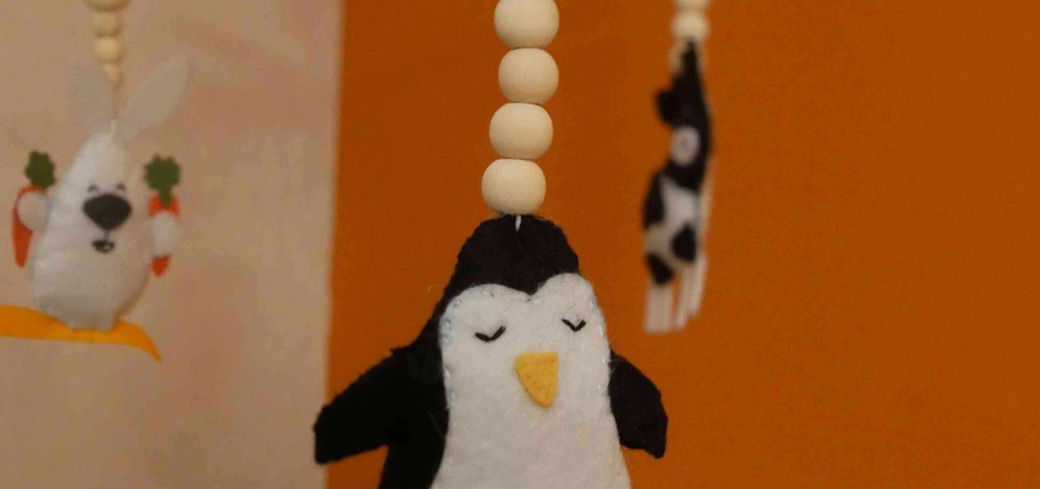 DIY MOBILE FEUTRINE PINGOUIN