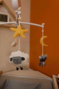 DIY MOBILE FEUTRINE mouton animaux
