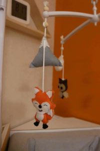 DIY MOBILE FEUTRINE renard animaux