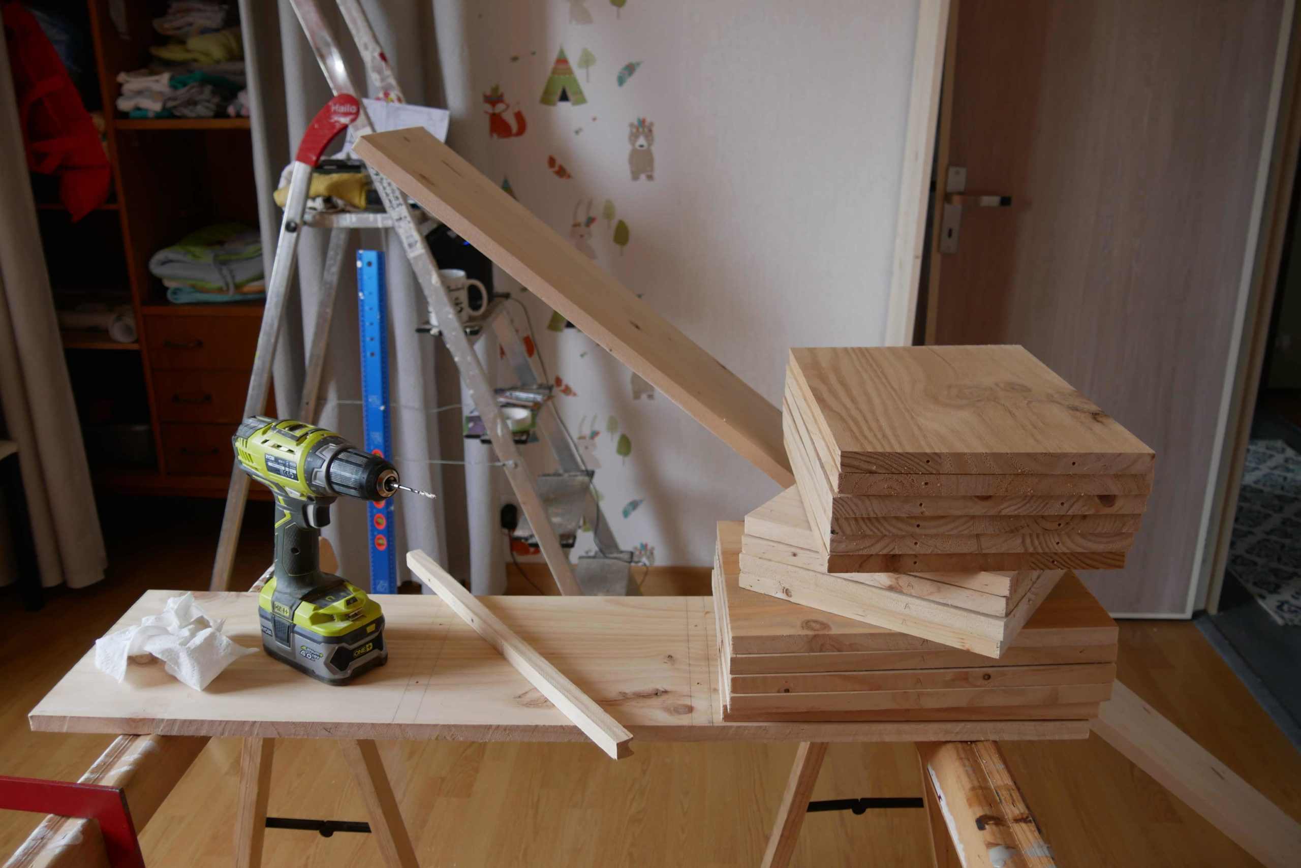 DIY bibliotheque cloison stayfunnyandcreate