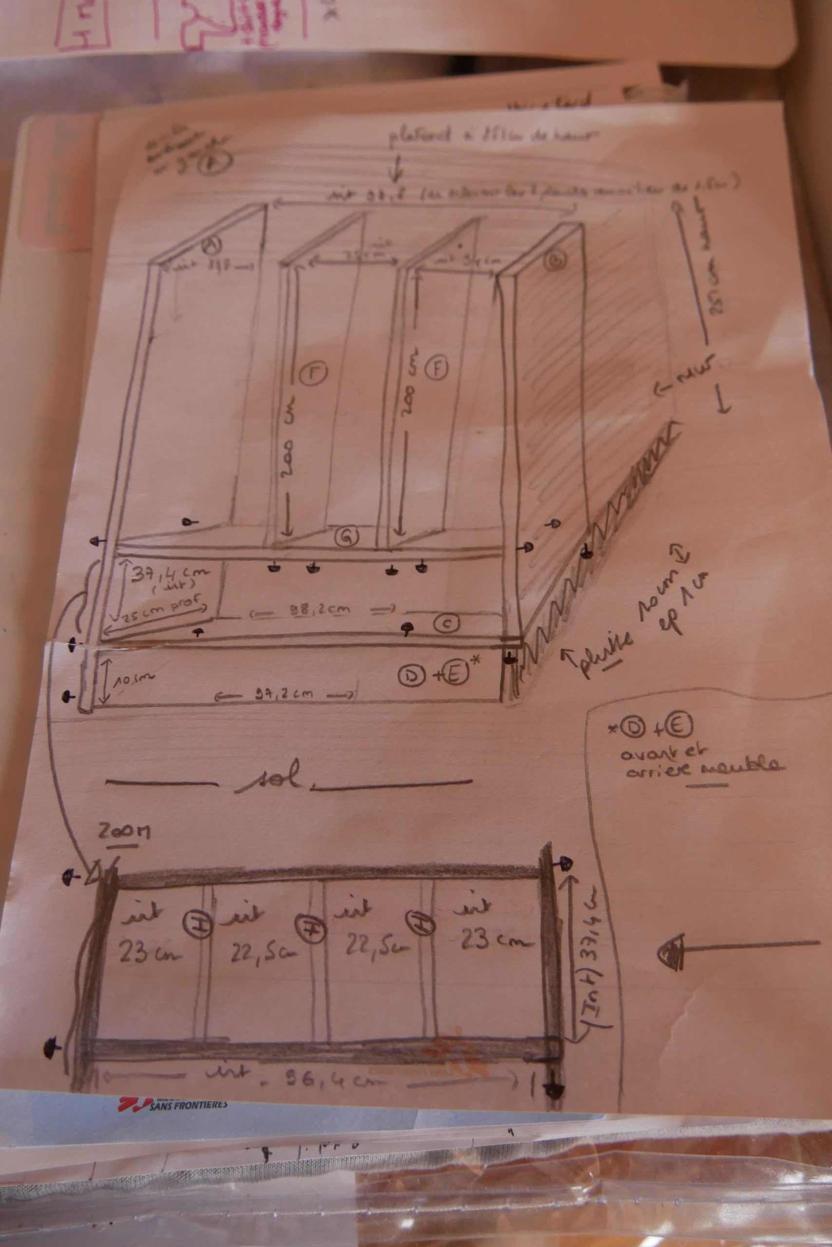 plan bibliotheque cloison stayfunnyandcreate