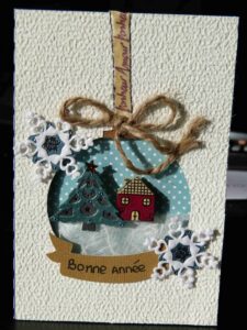 Carte Fêtes de fin d'année Carte DIY fetes fin d'année noel papier à faire soi meme