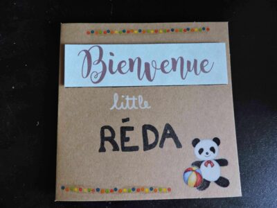 Carte de naissance Carte DIY naissance bienvenue papier à faire soi meme
